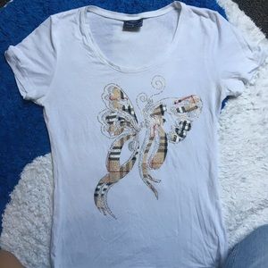 Vintage 2000s Burberry Butterfly Shirt